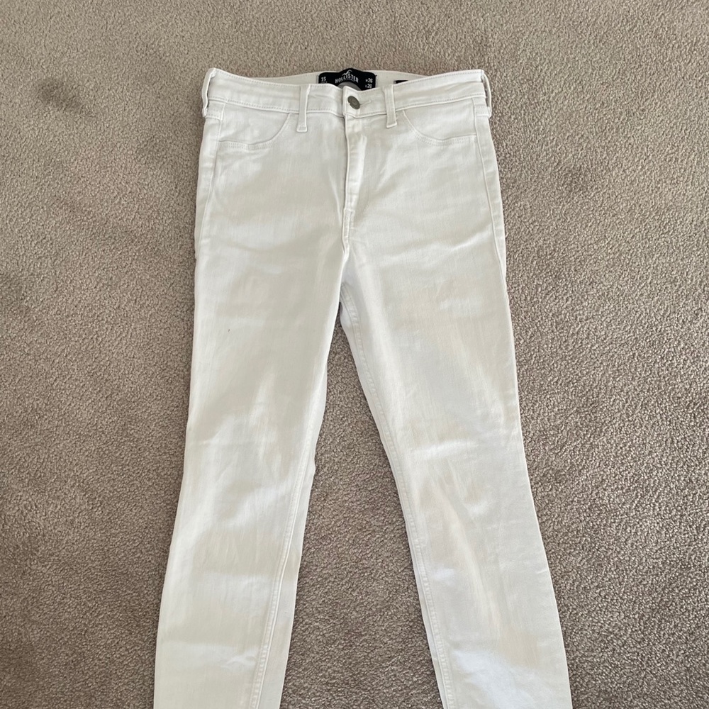 HOLLISTER White Skinny Jeans - Picture 2 of 4